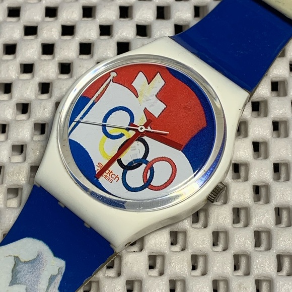 Swatch Watch - GZ134 - ST.MORITZ 1928 - Picture 1 of 11